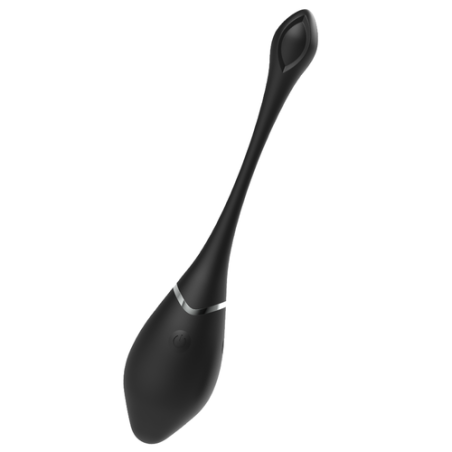 BLACK&SILVER | JENELL | RECHARGEABLE VIBRATING EGG