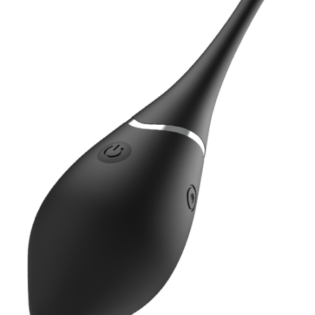 BLACK&SILVER | JENELL | RECHARGEABLE VIBRATING EGG