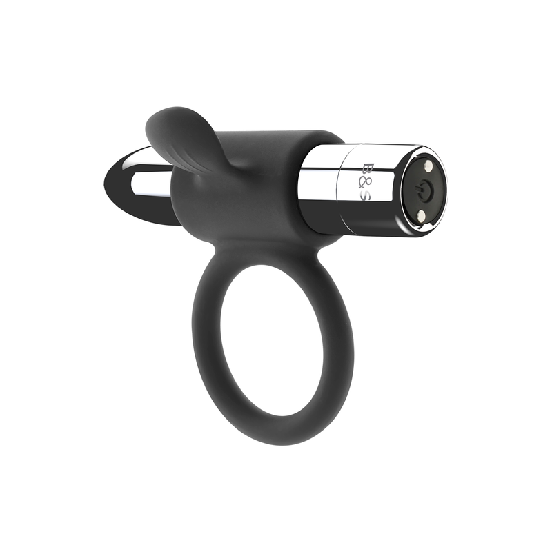 BLACK&SILVER | CAMERON | Επαναφορτιζόμενο Δαχτυλίδι Πέους