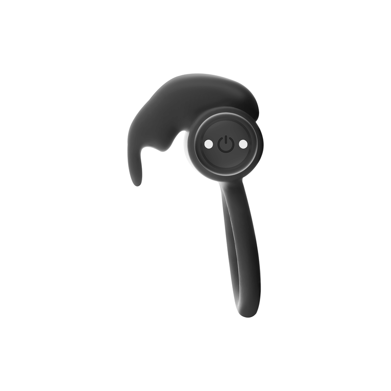 BLACK&SILVER | BURTON | RECHARGEABLE VIBRATING RING | Black