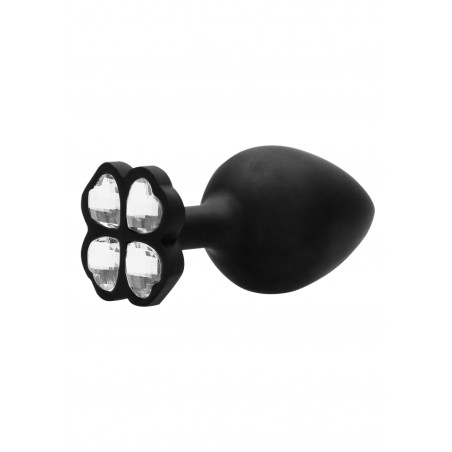 Extra Large | Lucky Diamond Butt Plug | Black