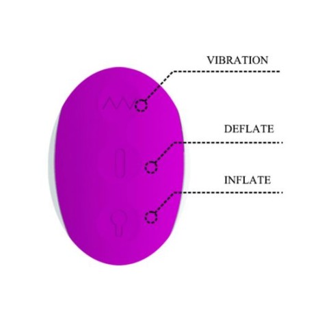 PRETTY LOVE | Smart Dempsey | Rechargeable Inflatable Vibrator