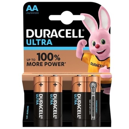 Μπαταρίες | DURACELL | Ultra Power | AA | 4 Τεμάχια