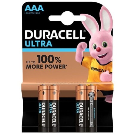 DURACELL ULTRA POWER BATTERY AAA LR03 4UNITS