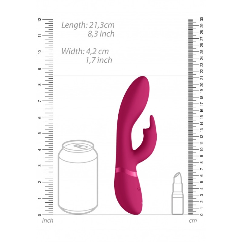 [ SexShop - Bulk ] Vive | Zosia | Classic G-Spot Rabbit | Pink