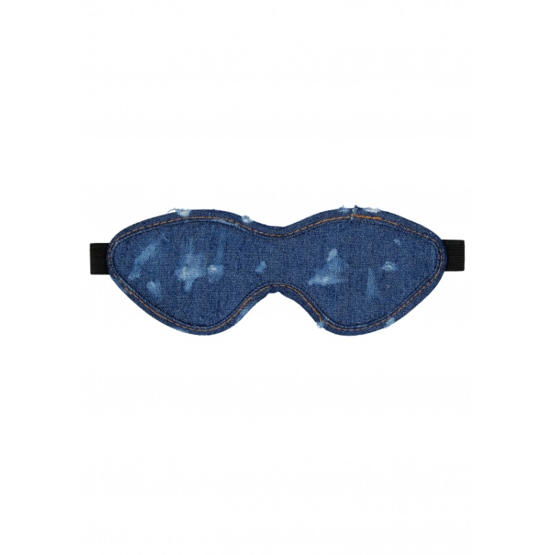 OUCH! | Denim Eye Mask Rough end Denim Style | Blue
