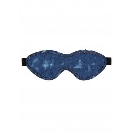 OUCH! | Denim Eye Mask Rough end Denim Style | Blue