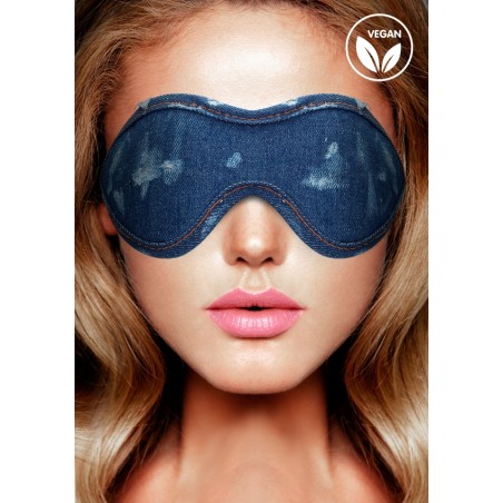 OUCH! | Denim Eye Mask Rough end Denim Style | Blue