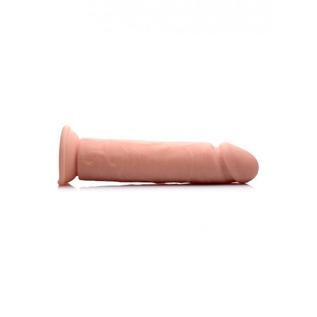 CURVE | Vibrating Remote Control Silicone Dildo 23cm | Flesh