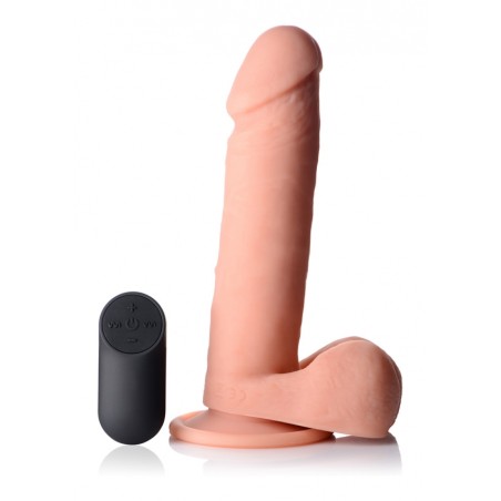  CURVE | Vibrating Remote Control with Balls | Silicone Dildo 20