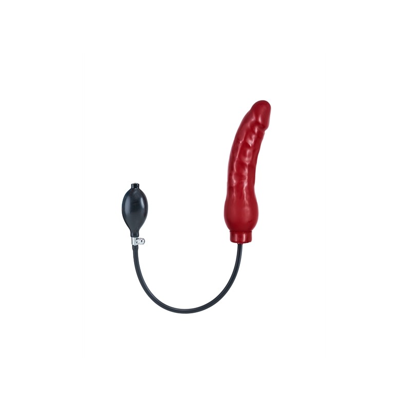 Inflatable Dildo - Red L