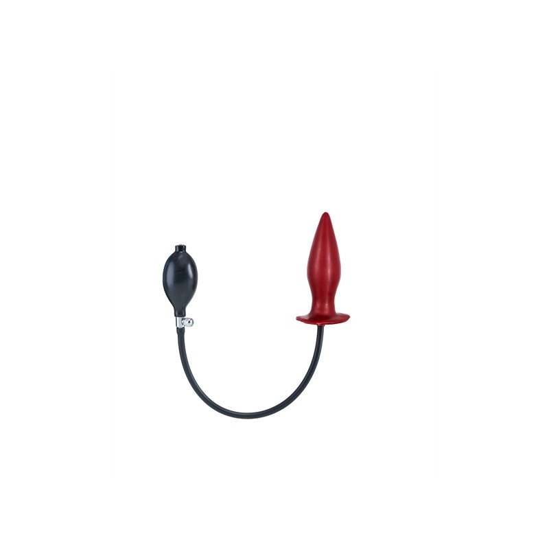 Inflatable Butt Plug - Red