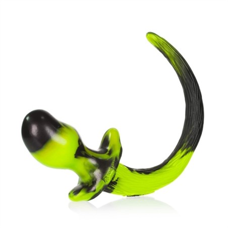 Oxballs | PUG Puppytail | Black Yellow | Small