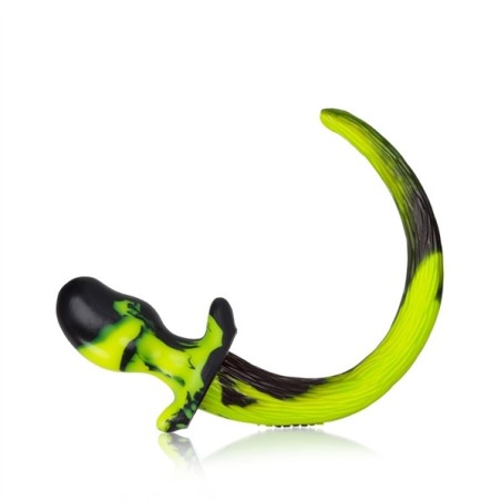 Oxballs | PUG Puppytail | Black Yellow | Small