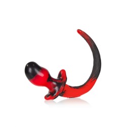 Oxballs | PUG Puppytail | Black Red | Large