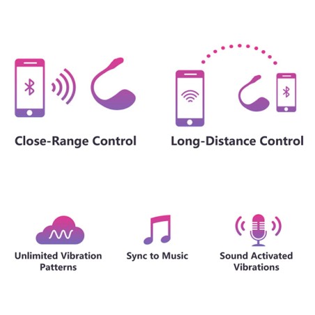 LOVENSE - LUSH 2 WEARABLE BULLET VIBRATOR
