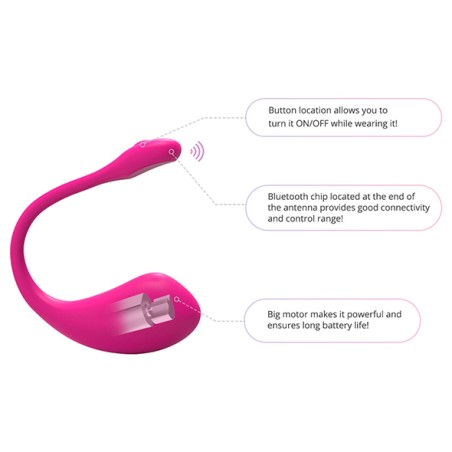 LOVENSE - LUSH 2 WEARABLE BULLET VIBRATOR