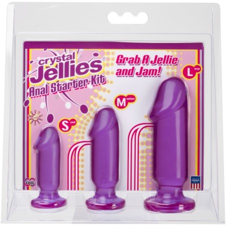 Crystal Jellies - Anal Starter Kit - Purple