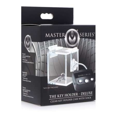 Master Series | The Key Holder Deluxe Clear Case with Lock