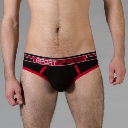 Sport Fucker Brief Black and Red -Small