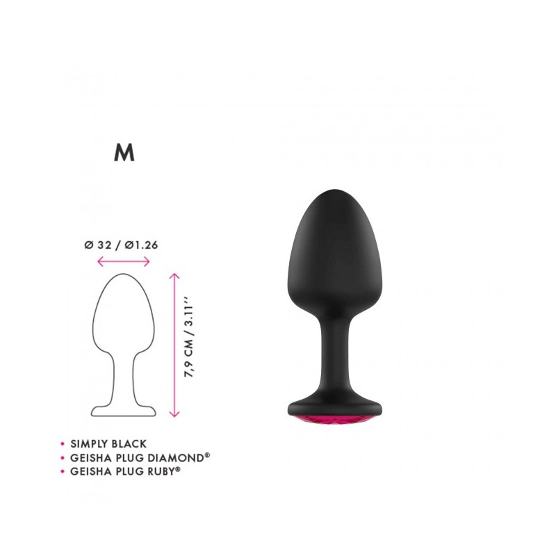 Dorcel | GEISHA PLUG RUBY MEDIUM