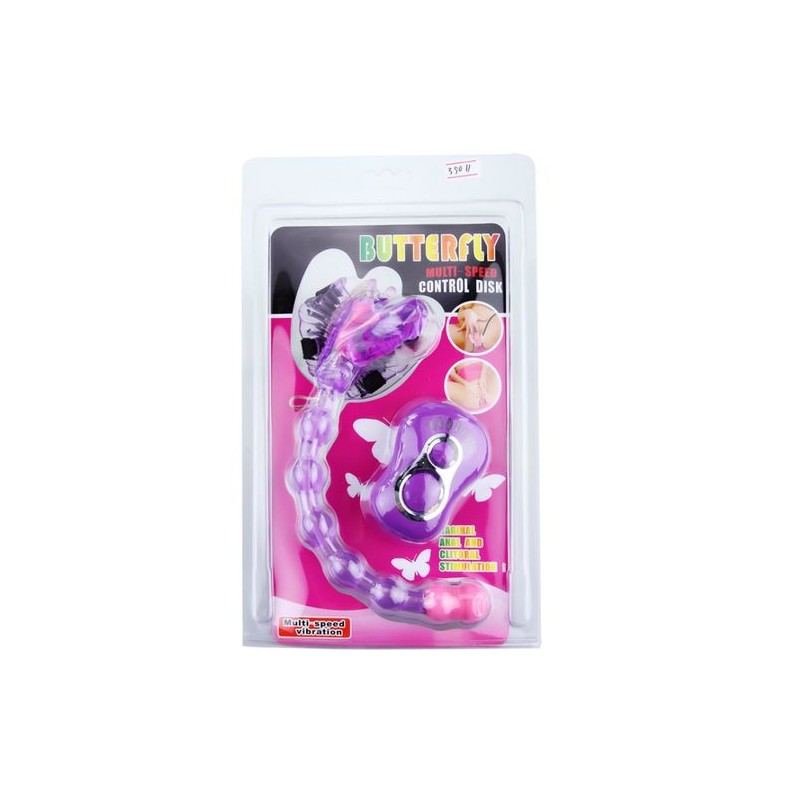 BAILE | Butterfly Strap on purple
