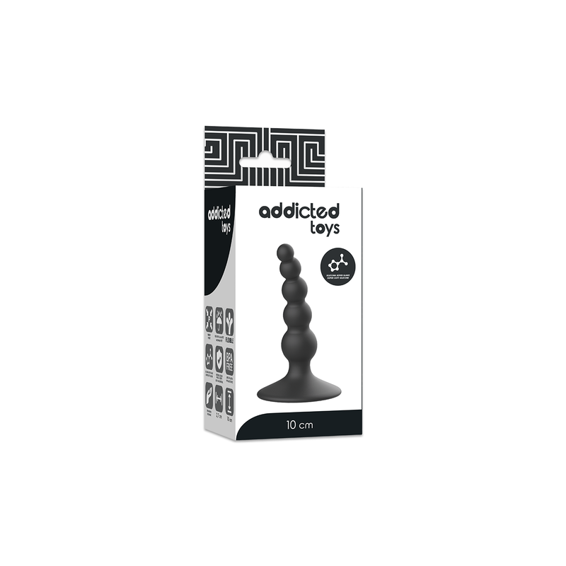 ADDICTED TOYS | Anal Sexual Plug 10cm | Black