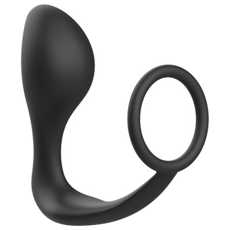 ADDICTED TOYS | Anal Plug and Cock Ring | Black