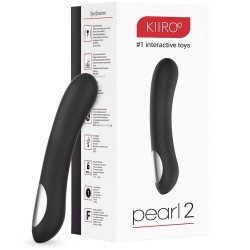 KIIROO | PEARL 2 | TELEDILDONIC VIBRATOR | BLACK