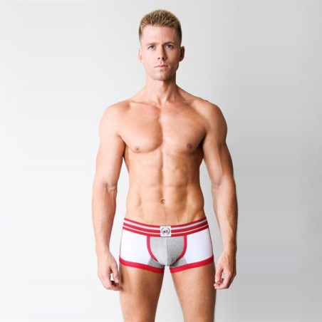 Timoteo - Varsity Relay Trunk - White/Grey/Red - Medium