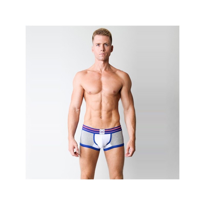 Varsity Relay Trunk - White/Grey/Blue - Large