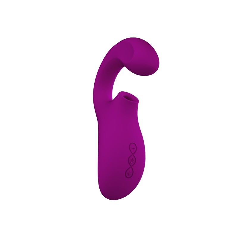 LELO | ENIGMA DUAL STIMULATION SONIC MASSAGER | DEEP ROSE