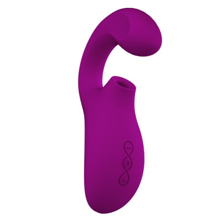 LELO | ENIGMA DUAL STIMULATION SONIC MASSAGER | DEEP ROSE