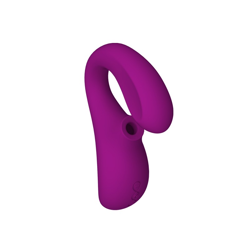 LELO | ENIGMA DUAL STIMULATION SONIC MASSAGER | DEEP ROSE
