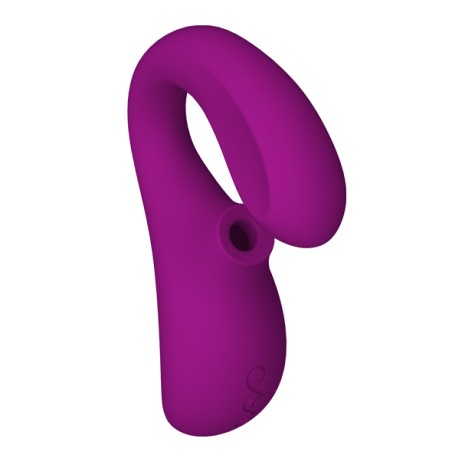 LELO | ENIGMA DUAL STIMULATION SONIC MASSAGER | DEEP ROSE