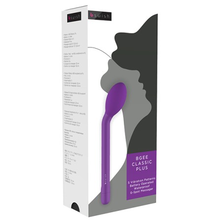 B SWISH | BGEE CLASSIC PLUS G-SPOT VIBRATOR | PURPLE