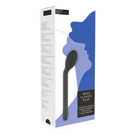 B SWISH | BGEE CLASSIC PLUS G-SPOT VIBRATOR | BLACK