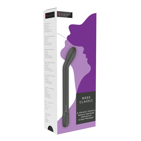 B SWISH | BGEE CLASSIC G-SPOT VIBRATOR | BLACK