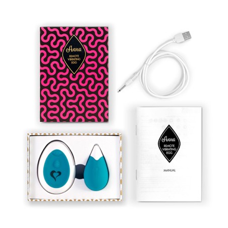 FEELZTOYS | ANNA VIBRATING EGG REMOTE | DEEP GREEN