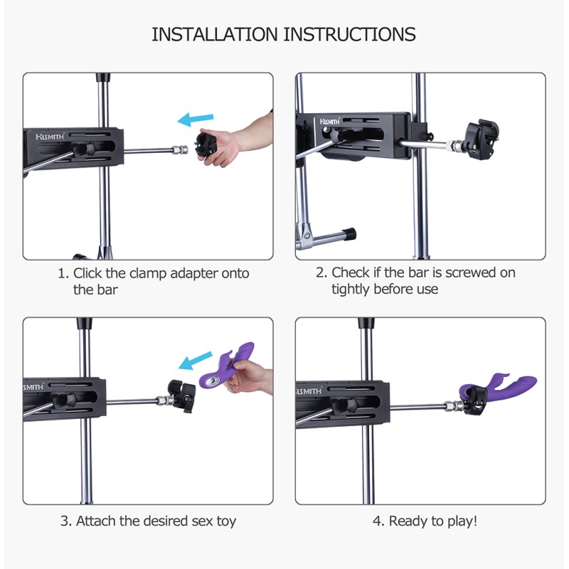 Hismith G-Spot Stick Clamp For Premium Sex Machine