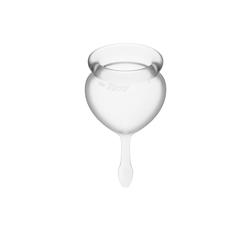 SATISFYER | FEEL GOOD MENSTRUAL CUP SET | TRANSPARENT
