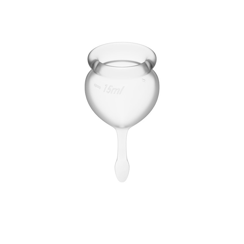 SATISFYER | FEEL GOOD MENSTRUAL CUP SET | TRANSPARENT