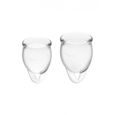 Satisfyer | Feel Confident Menstrual Cup | Transparent