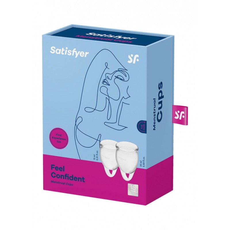 Satisfyer | Feel Confident Menstrual Cup | Transparent