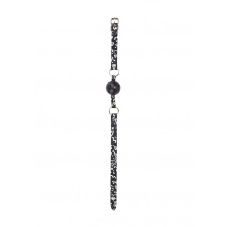 Breathable Ball Gag | Love Street Art Fashion | Black