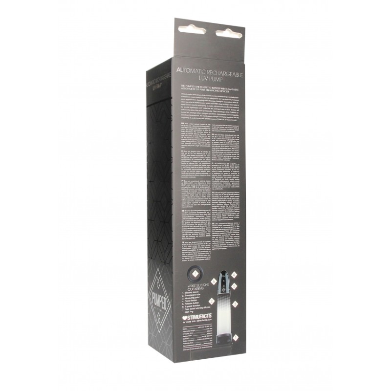 PUMPED | Automatic Rechargeable Luv Pump | Black