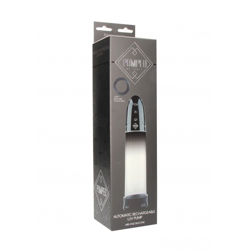 PUMPED | Automatic Rechargeable Luv Pump | Black