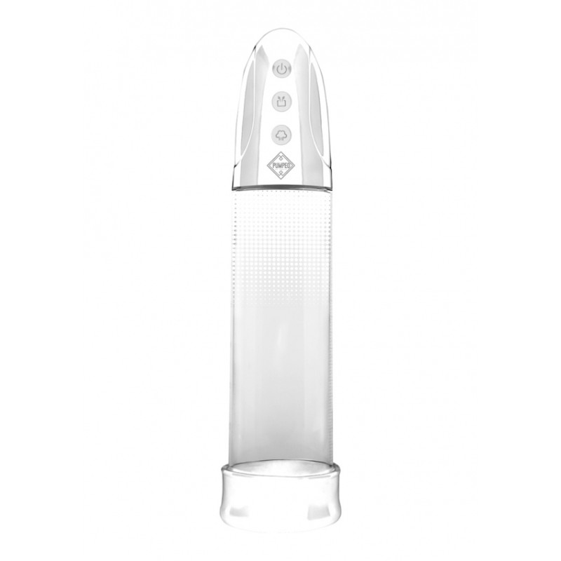 PUMPED | Automatic Rechargeable Luv Pump | Transparent