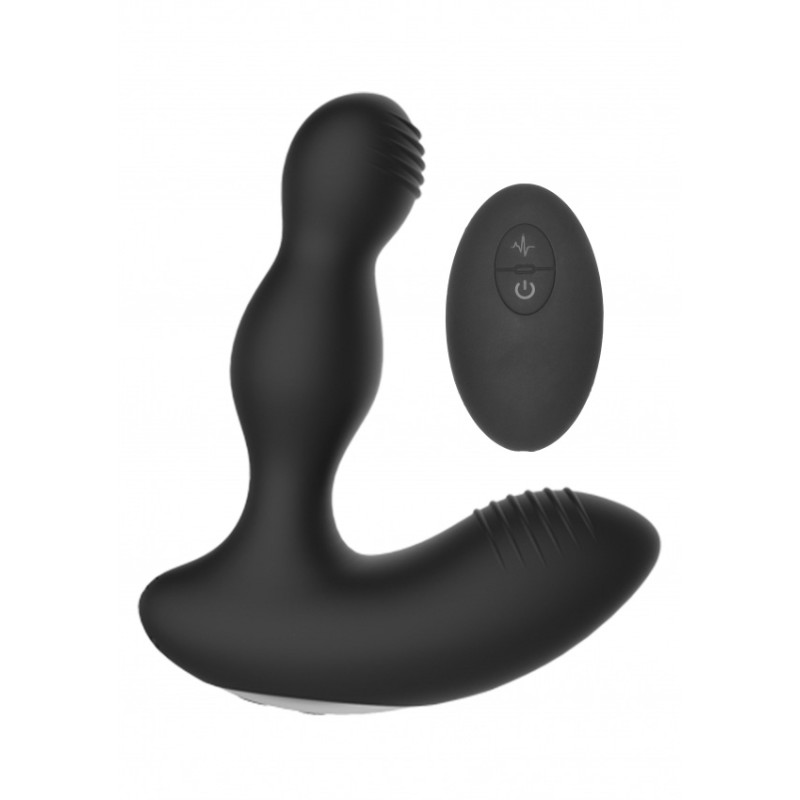 [ Sex Shop - Bulk ] Remote Controlled E-Stim & Vibrating Prostate Massager