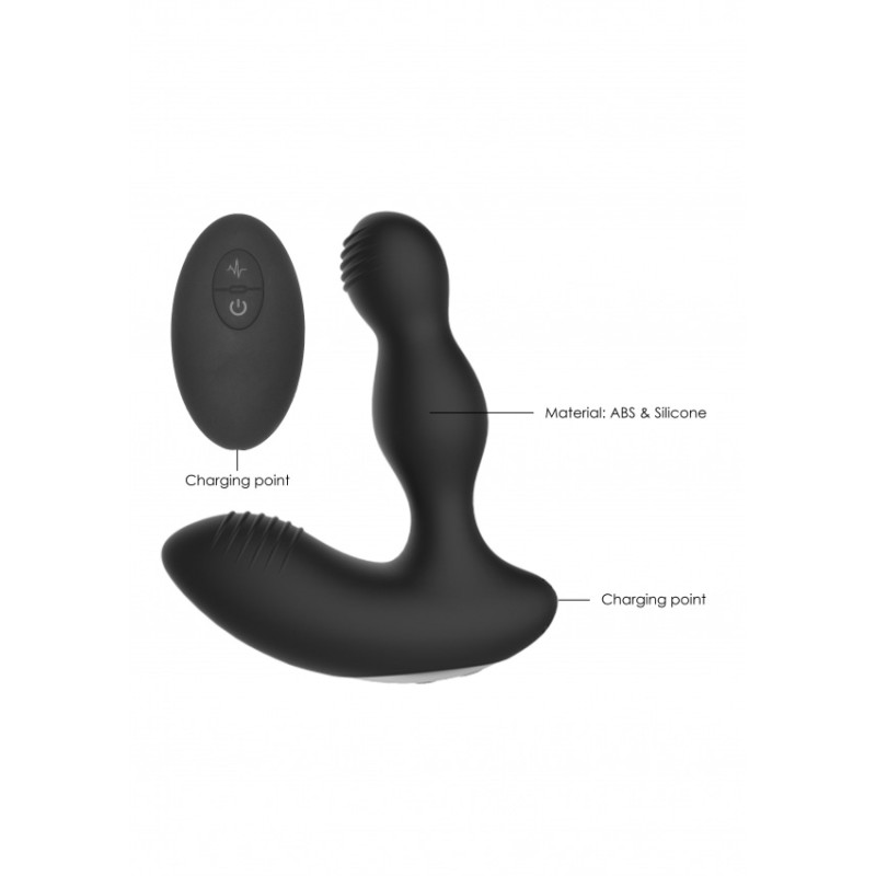 [ Sex Shop - Bulk ] Remote Controlled E-Stim & Vibrating Prostate Massager
